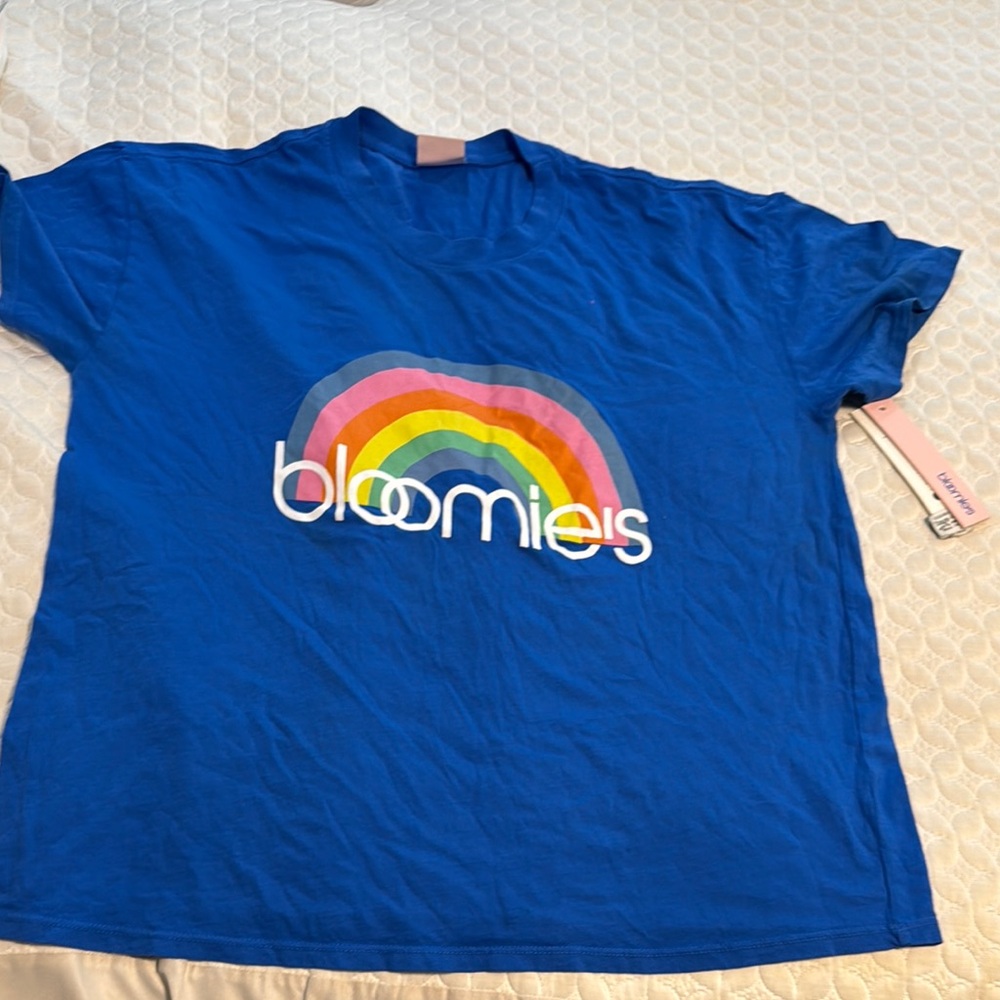 Kids Blue Rainbow T-Shirt